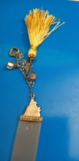 Segnalibro Vintage con ciondolo