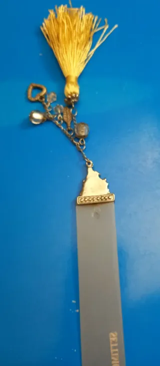 Segnalibro Vintage con ciondolo