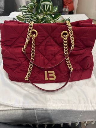 Bolso Bimba y Lola acolchado cadena dorado