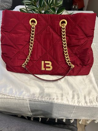 Bolso Bimba y Lola acolchado cadena dorado