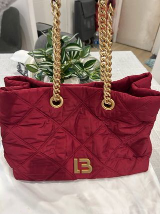 Bolso Bimba y Lola acolchado cadena dorado