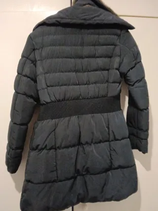 Chaquetón con cuello de pelo