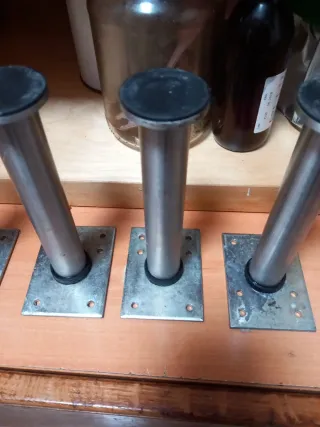Patas de acero para muebles