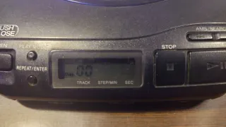 Sony Discman D-33 Reproductor CD Portátil