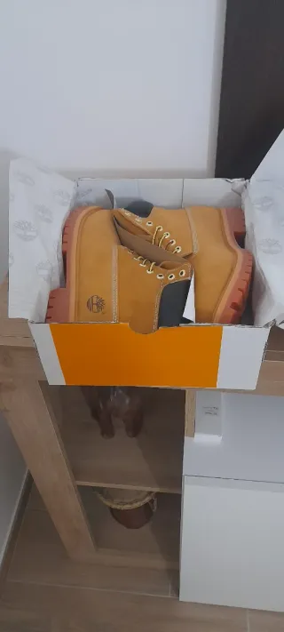Stivaletti Timberland Giallo/Marrone Taglia 43