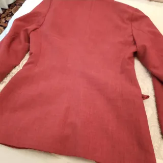 Traje de chaqueta rojo Compania de la Habana Talla