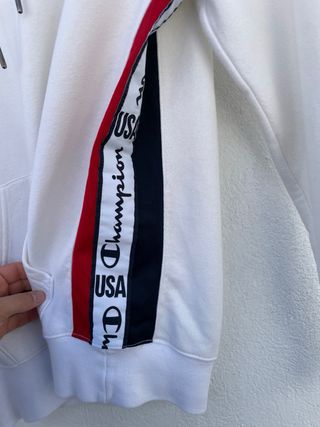 Sudadera Champion Blanca Talla S