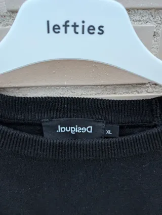 Jersey Desigual Talla XL Mangas Estampadas