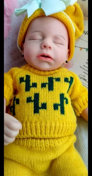 Bebé Reborn Silicona 33-34 cm