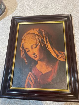 Cuadro Virgen en Oración Clásico