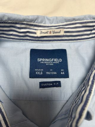 Confezione 2 Camicie Uomo XXL Springfield e Zara
