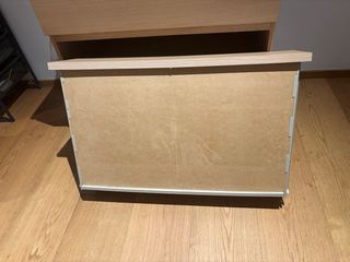 Cómoda MALM IKEA Tinte Roble Blanco