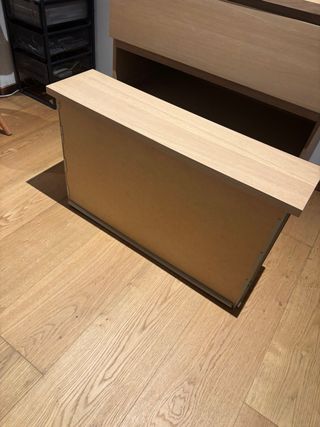 Cómoda MALM IKEA Tinte Roble Blanco