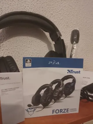 cuffie ps4 trust gxt488 gaming headset nuove