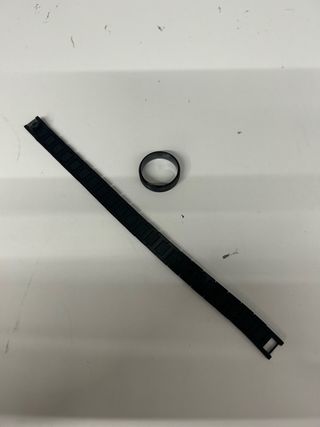 Pulsera y Anillo Negro San Valentín Hombre