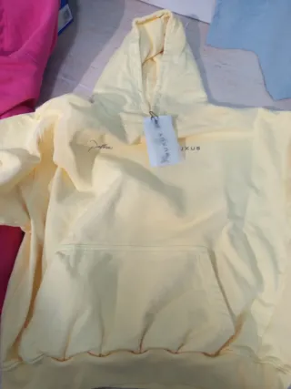 Sudadera YUXUS Amarilla XS Sudadera YUXUS Rosa XS