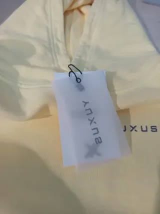 Sudadera YUXUS Amarilla XS Sudadera YUXUS Rosa XS