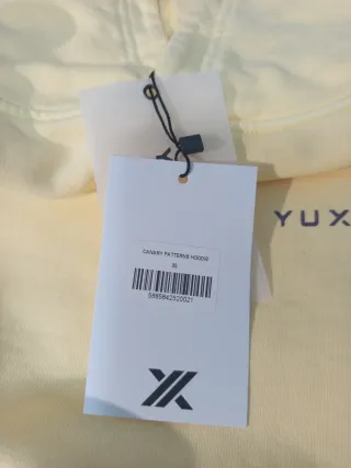 Sudadera YUXUS Amarilla XS Sudadera YUXUS Rosa XS