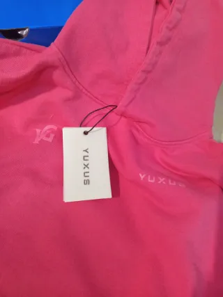 Sudadera YUXUS Amarilla XS Sudadera YUXUS Rosa XS
