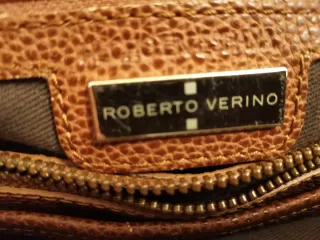 Bolso de piel marrón