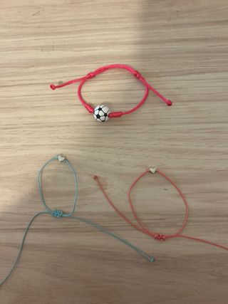 3 Pulseras Artesanales