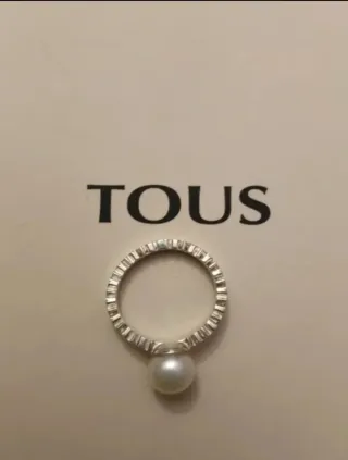 Anillo Tous Plata y Perla Cultivada