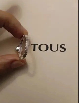 Anillo Tous Plata y Perla Cultivada