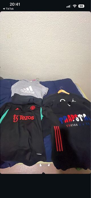 Lote Ropa Deportiva Adidas, Jordan, Man Utd, Traps