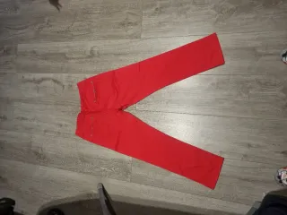 Pantalón rojo mujer talla 46