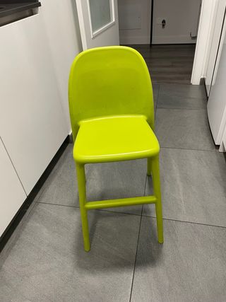 Silla de cocina verde