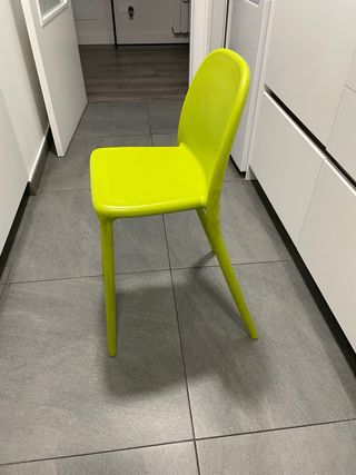 Silla de cocina verde