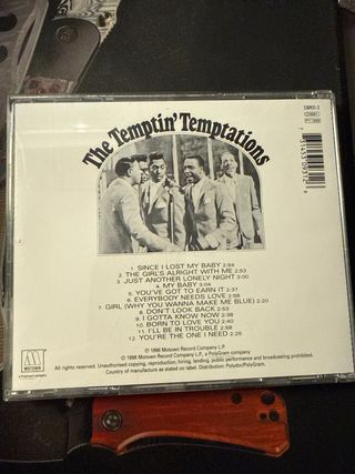 Temptin' Temptations - Since I Lost My Baby CD