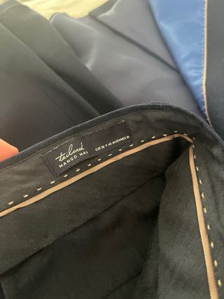 Traje de vestir azul