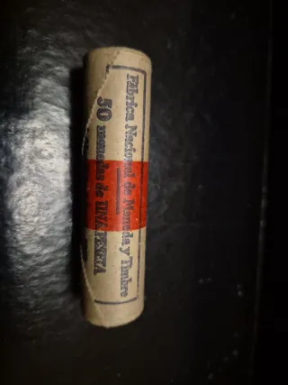 Cartucho 50 Monedas 1 Peseta 1963