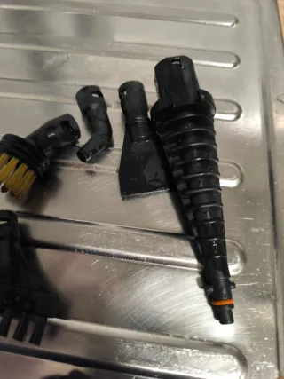 Vaporeta Di4 + aspiradora de tapicería.