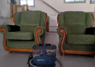 Vaporeta Di4 + aspiradora de tapicería.