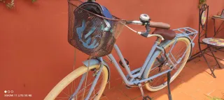 Bicicleta Paseo Mujer Azul