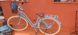 Bicicleta Paseo Mujer Azul