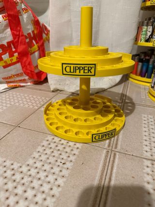 Espositore Clipper Giallo 2 Piani