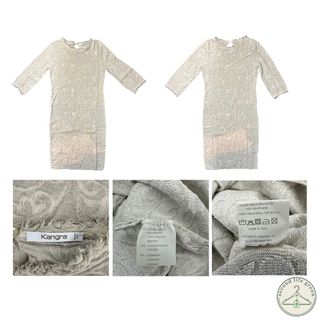 VD1.17 Abito donna Kangra in maglia lavorata Made