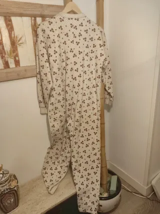 Pijama entero body estampado ardilla