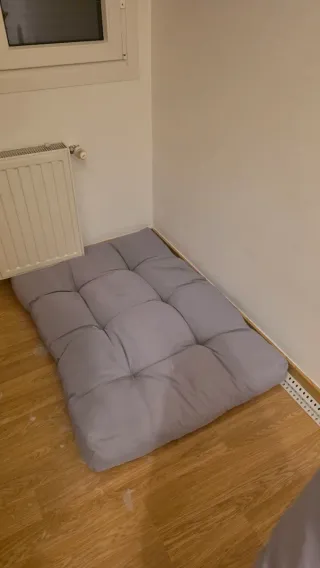 Cojines para palets exterior en color gris