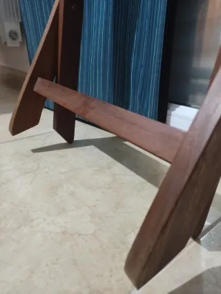 Silla plegable madera jardín