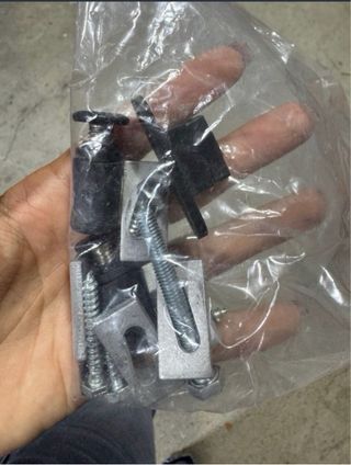 Guía puerta corredera aluminio Loft negra