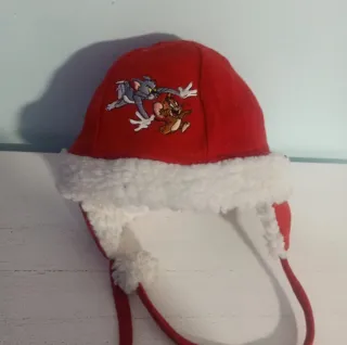 Gorro Tom y Jerry Vintage Lana talla 52cm