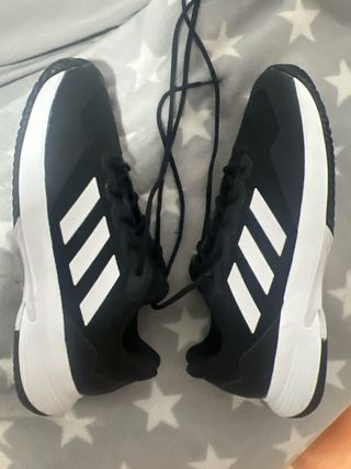 Zapatillas Adidas Padel Negro/Blanco