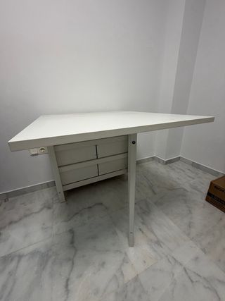 Mesa plegable Ikea NORDEN blanca