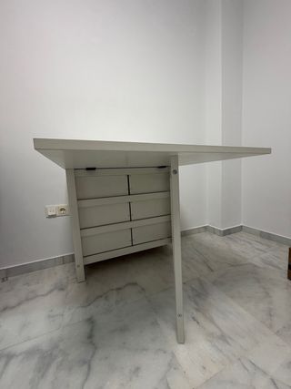 Mesa plegable Ikea NORDEN blanca