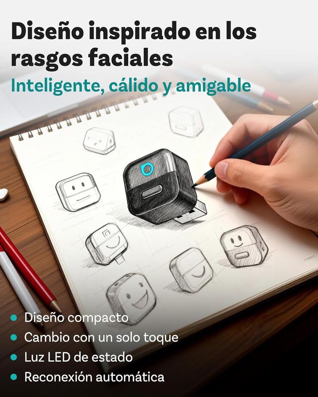 Ottocast Mini Pico Adattatore CarPlay Wireless