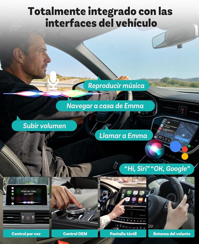 Ottocast Mini Pico Adattatore CarPlay Wireless